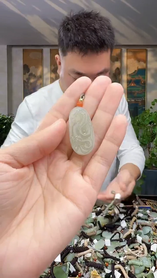 未镶嵌和田玉挂件拍一发一