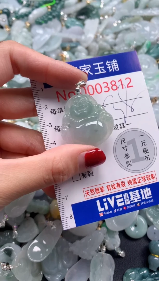 颈饰未镶嵌翡翠3812