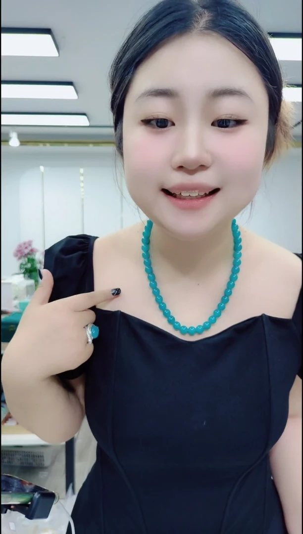 合金颈饰天河石3093天河妈妈链