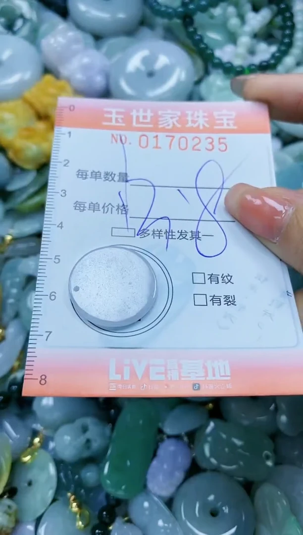 【闪购商品】翡翠颈饰未镶嵌闪购0170235