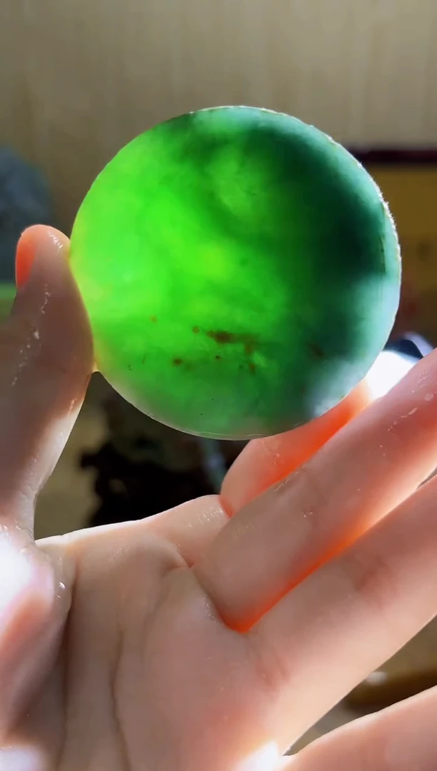 未镶嵌挂件翡翠A货小璀3917