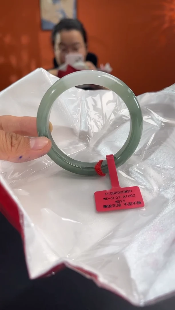 未镶嵌手镯翡翠1  56
