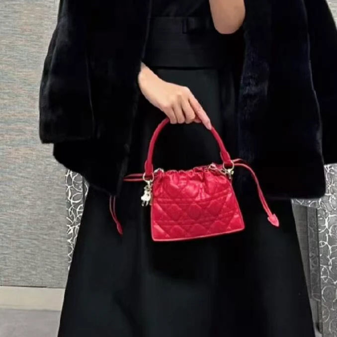 95新 DIOR/迪奥 坤球奢选 迪奥小福袋斜挎包