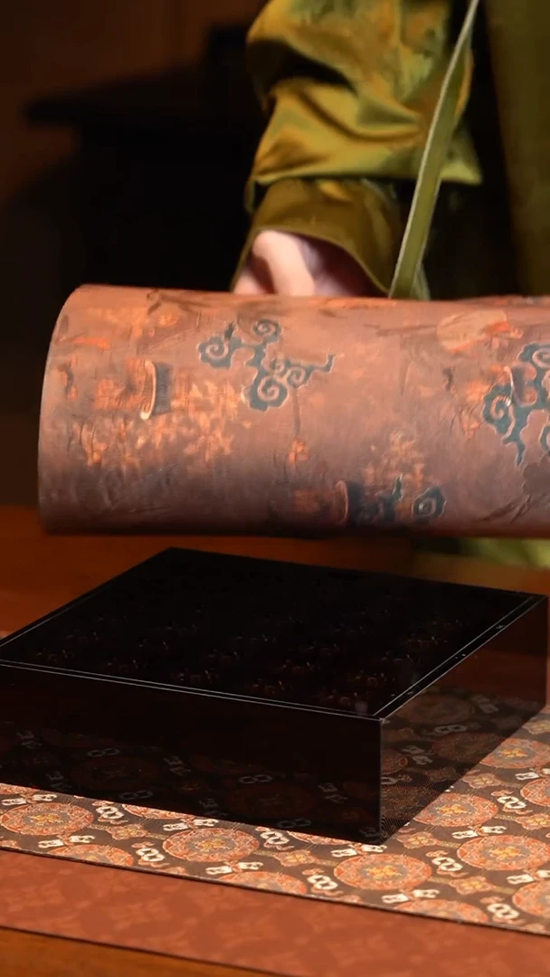 【闪购商品】G可倚新年礼棕色长方形茶席