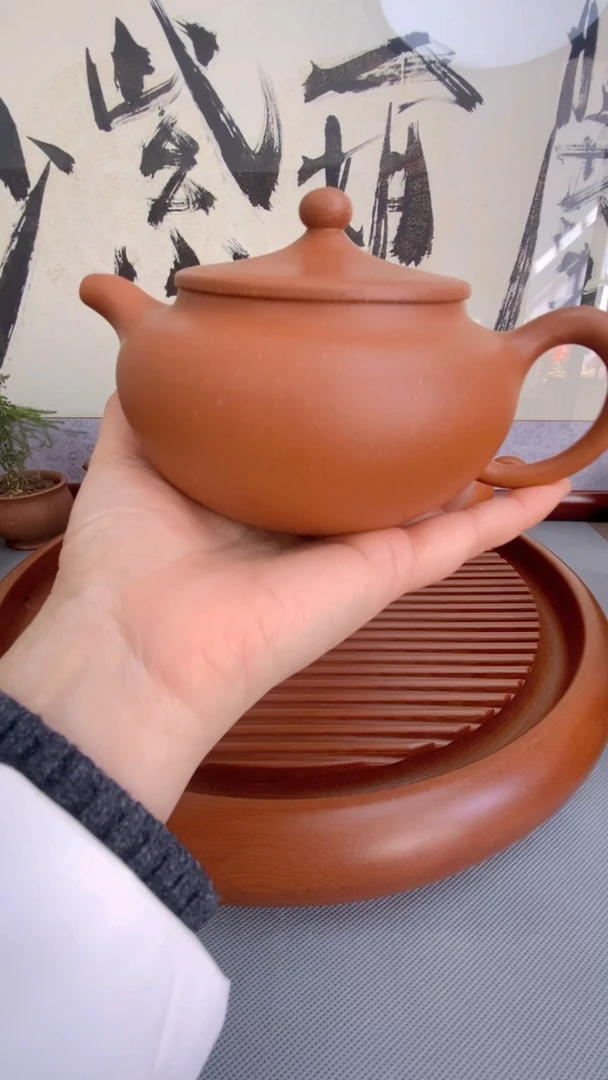 【闪购商品】紫砂茶壶降坡泥风韵壶