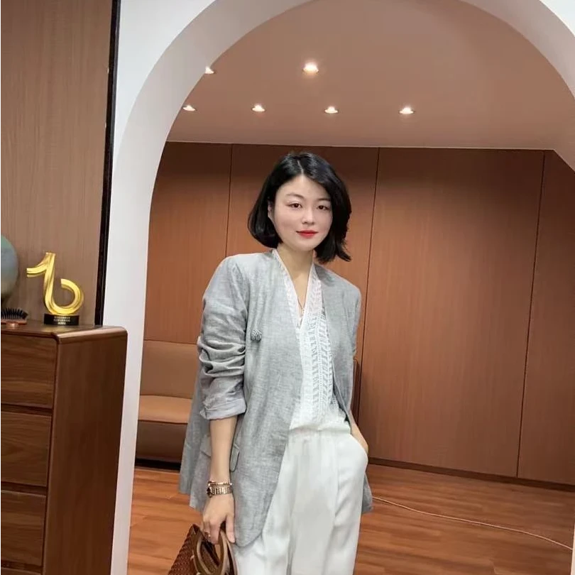 TANTAN 显瘦百搭女士气质简约西装外套892