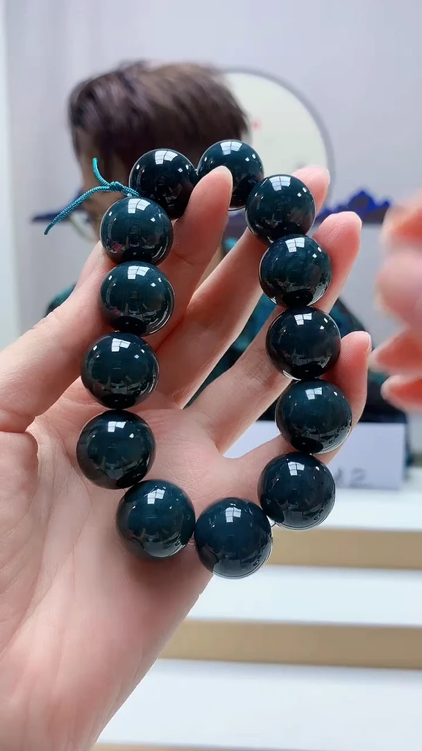未镶嵌定制翡翠5159zm-毛货手串106