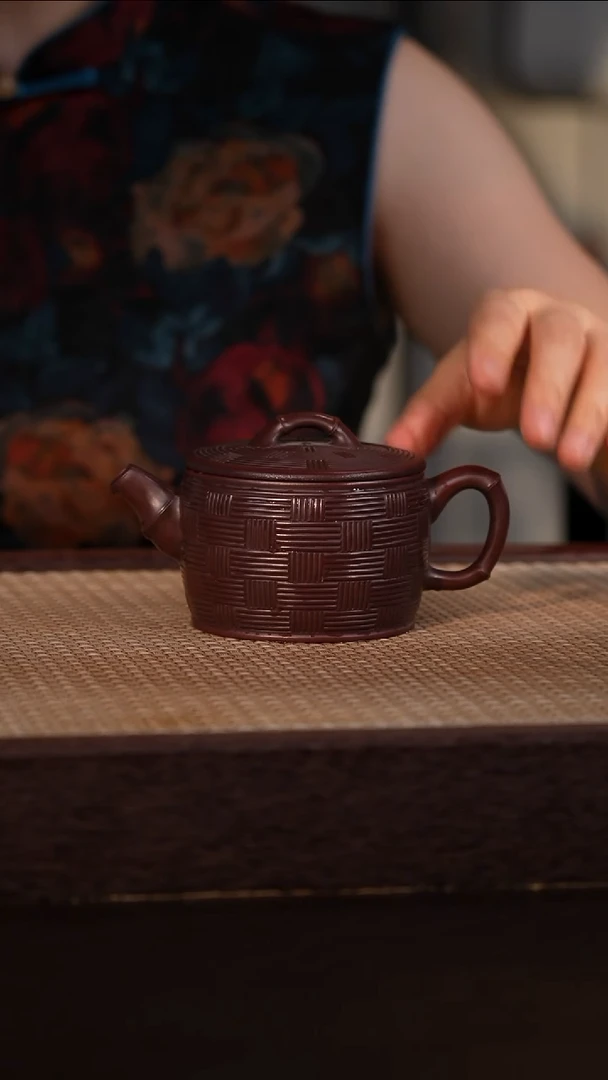 茶壶紫砂龙山古乌泥 230cc