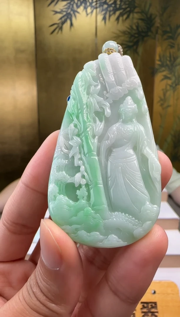 吊坠(不含链)未镶嵌翡翠XM@@960Q3J20992