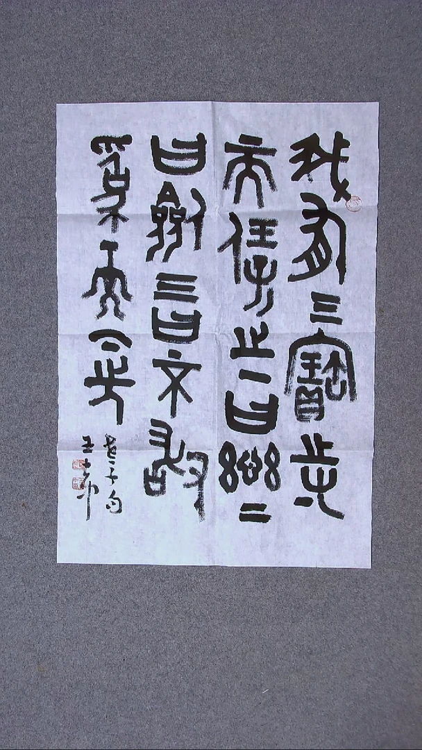书法王大中 济宁 69*46（6）