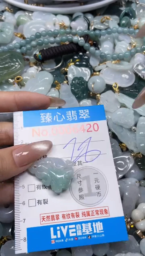 颈饰未镶嵌翡翠6420