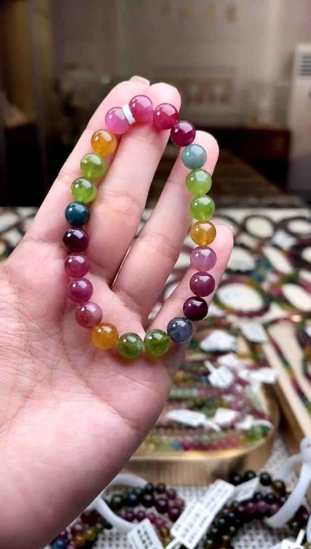 【闪购商品】碧玺/未镶嵌8mm+碧玺单圈多样性发货