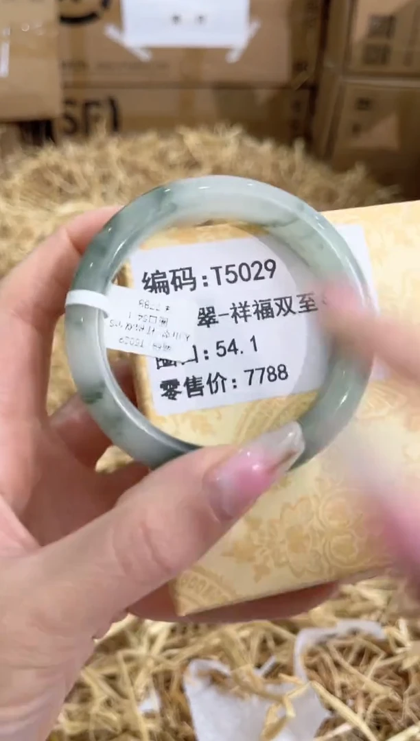 未镶嵌手镯石英质玉T5029