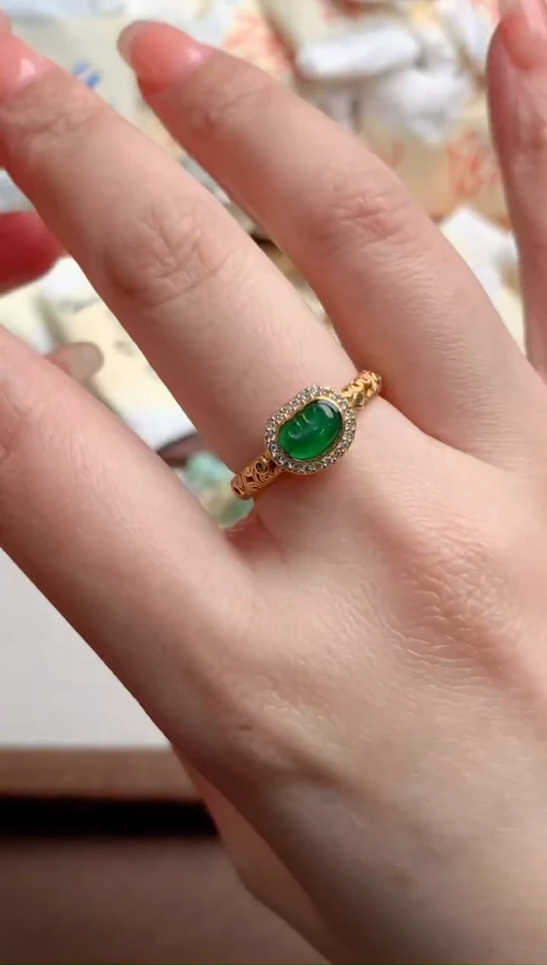 银S925镶嵌挂件翡翠福利