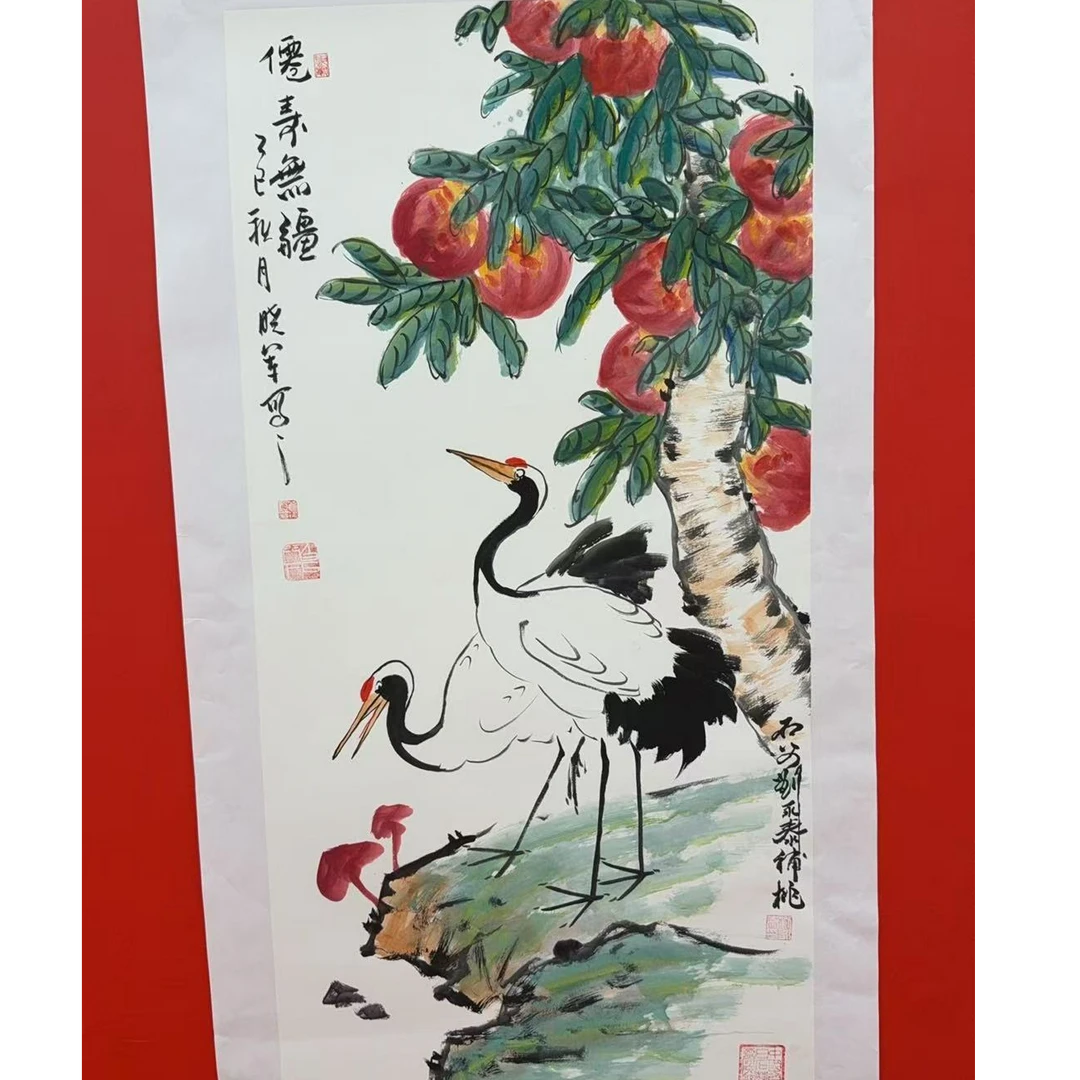 橱窗展示 /古韵大志文化/崔晓军老师/宣纸国画 /带证书