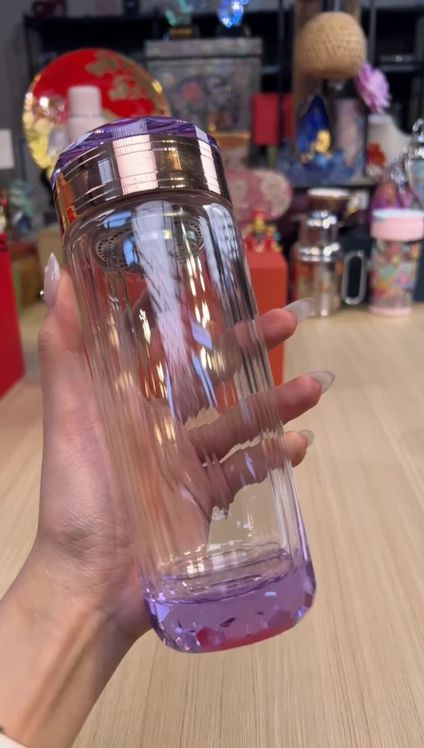 112晶灵水杯-紫色