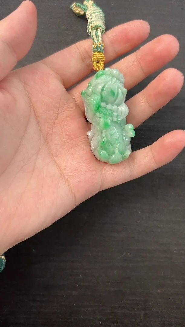 吊坠(不含链)未镶嵌翡翠霸王貔貅-561320