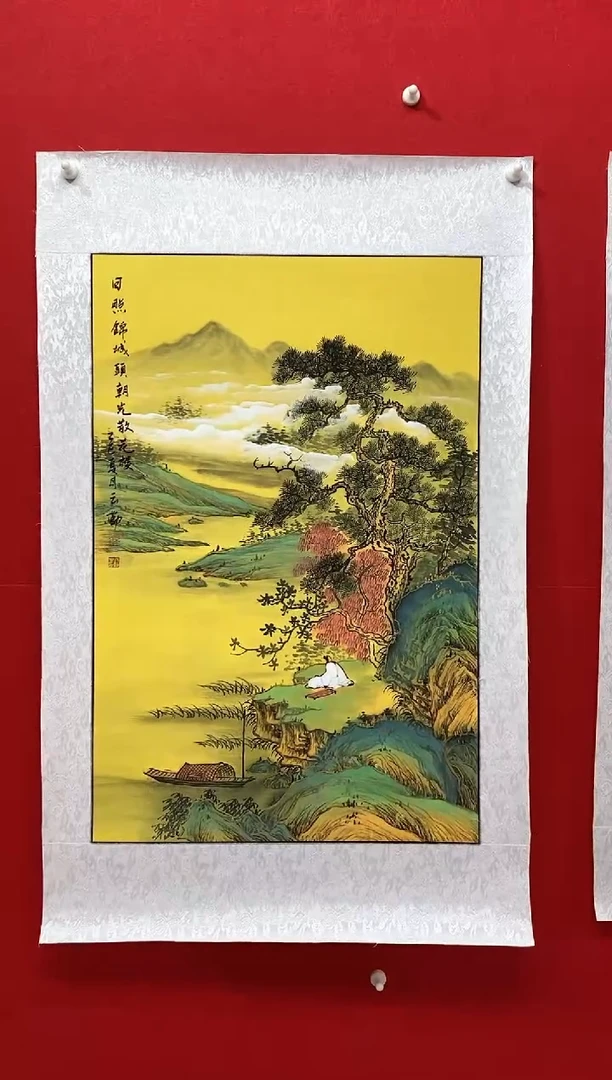 国画国画NYQ杰牛云勤老师作品