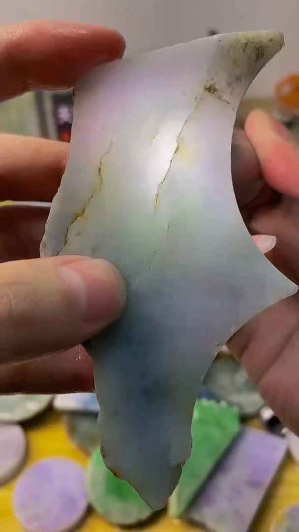 翡翠裸石天然A货缅甸翡翠高品质边角料552