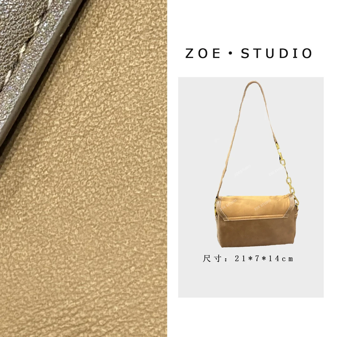 【佐伊甄选】QYX-9609-2-摩卡色轻奢女士时尚潮流百搭斜挎包轻奢