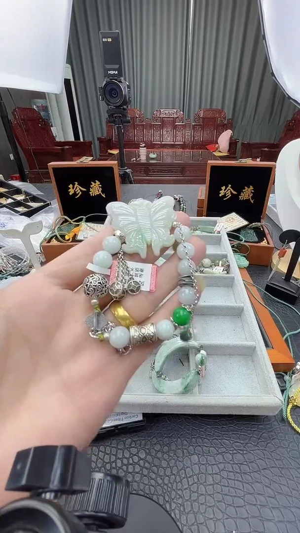颈饰未镶嵌翡翠翡翠手链
