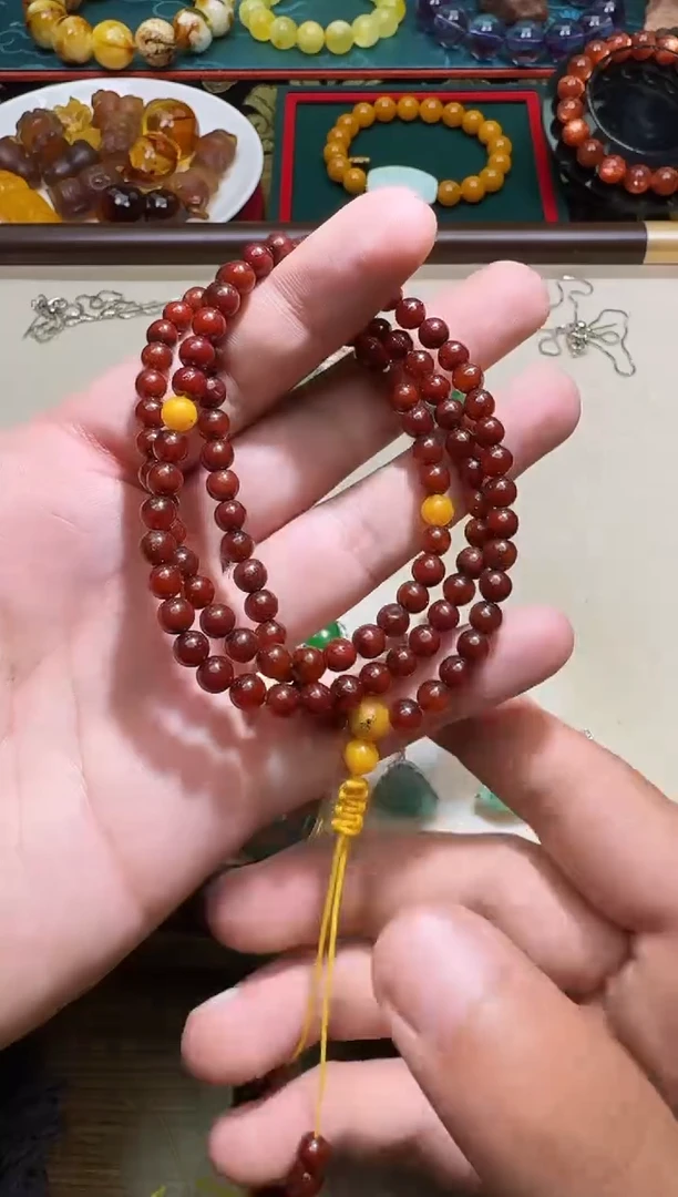 手链琥珀未镶嵌多样性发一件 054