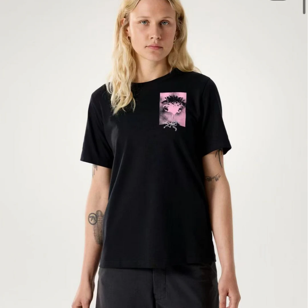 ARC'TERYX/始祖鸟女装KRAGG SL SUPERBLOOM 棉质12宫格短袖 T恤