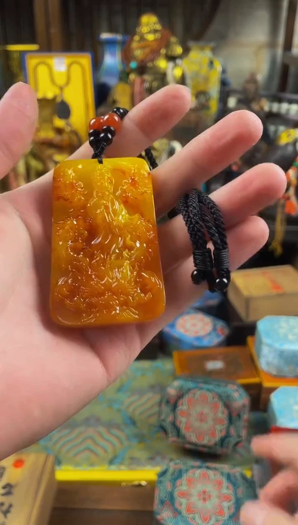 未镶嵌蜜蜡裸石世缘夕玉山直播精选推荐