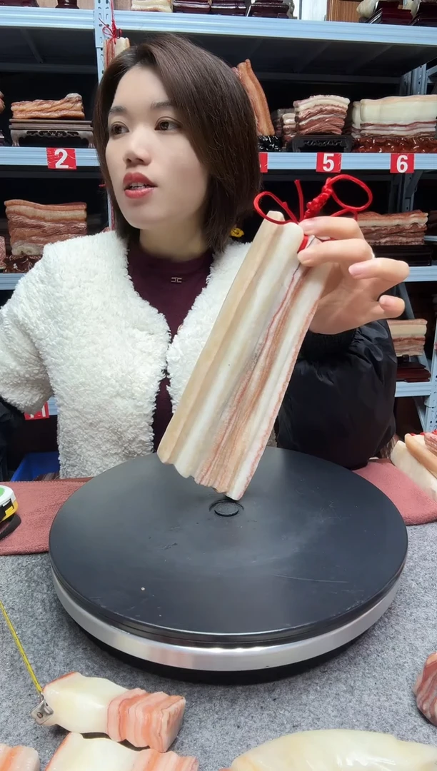 石材广西猪肉石009,23-8-2.3厘米