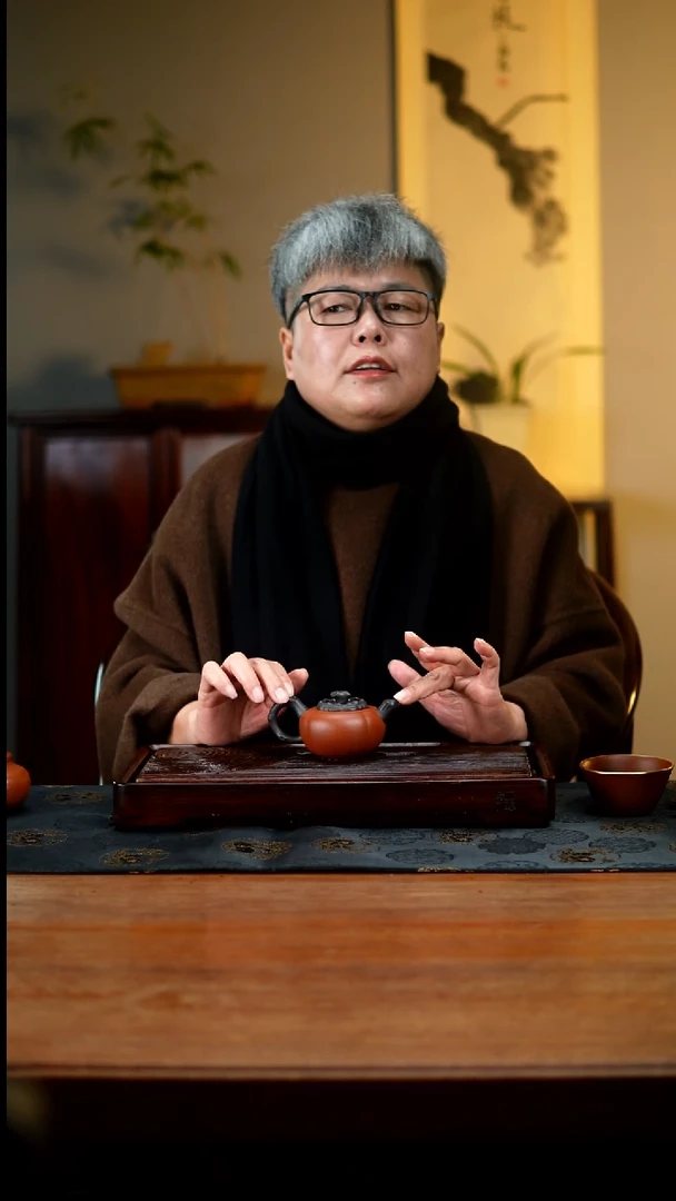 【闪购商品】紫砂茶壶150cc黄龙山原矿红泥柿柿如意16