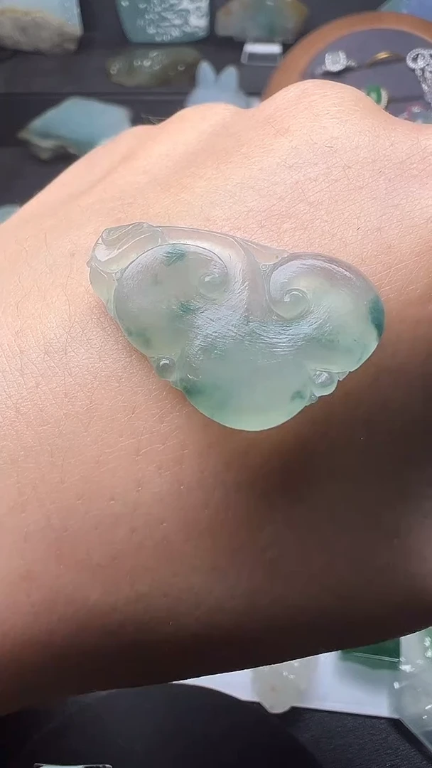 未镶嵌定制翡翠天然A货翡翠未抛光