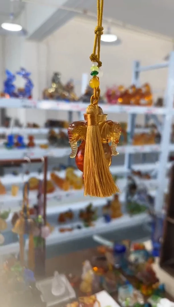 琉璃全品车挂古法琉璃假一罚十