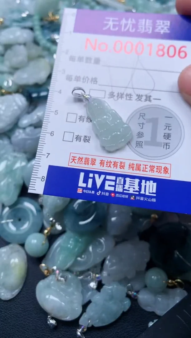 颈饰未镶嵌翡翠1806