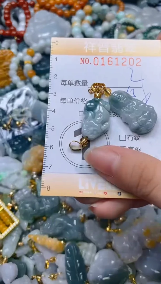 翡翠未镶嵌颈饰闪购0161202