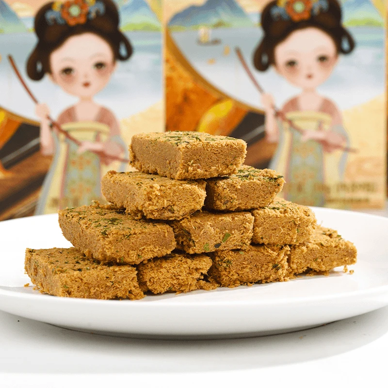 温州五马街海苔黄鱼酥休闲零食酥脆即食小吃礼盒装开袋即食