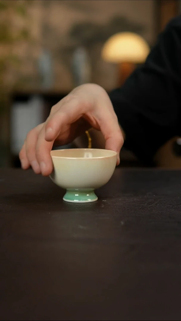 杯景德镇陶瓷杯碗柴烧多人