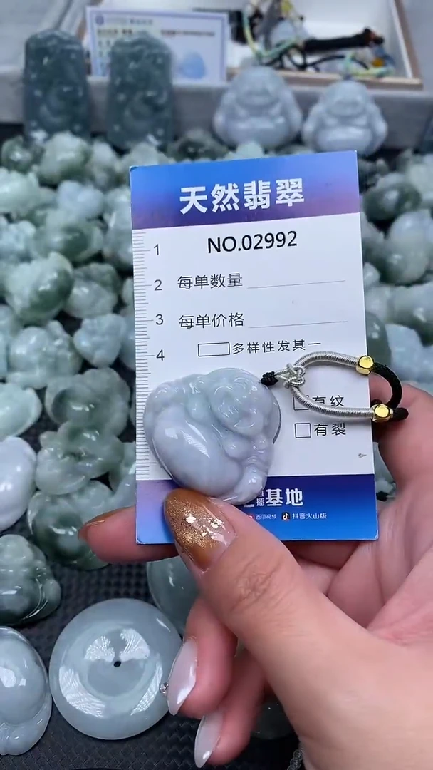 颈饰未镶嵌翡翠纯天然A货翡翠2992