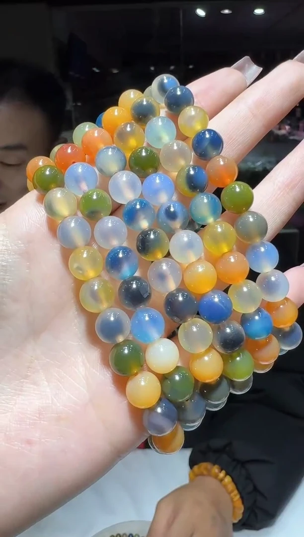 【闪购商品】玛瑙/玉髓手链未镶嵌多样性发一件 118