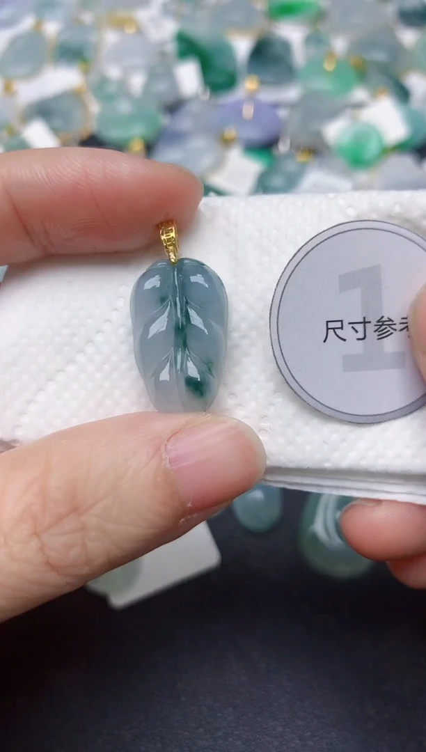 颈饰未镶嵌翡翠天然缅甸A货翡翠