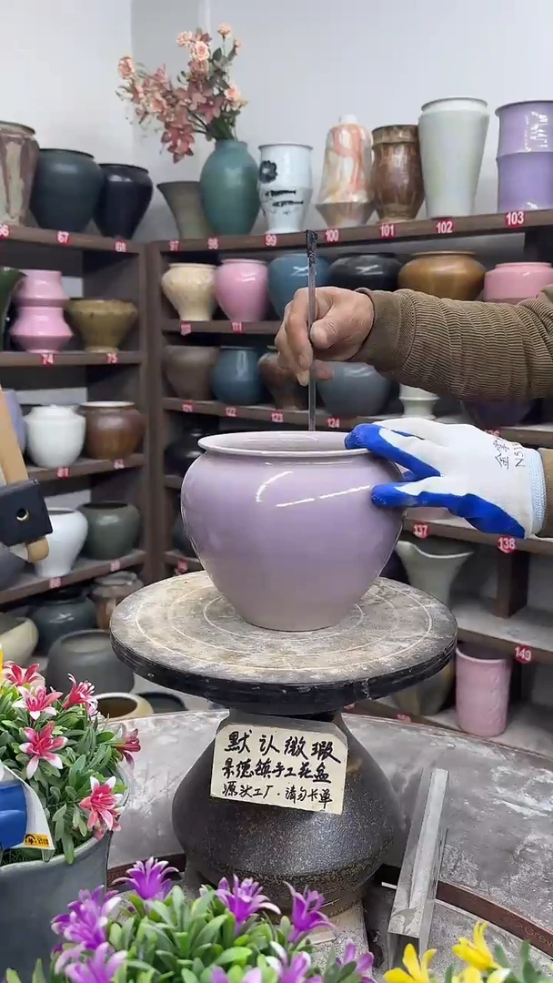 12-17-高16口14瑕-花盆