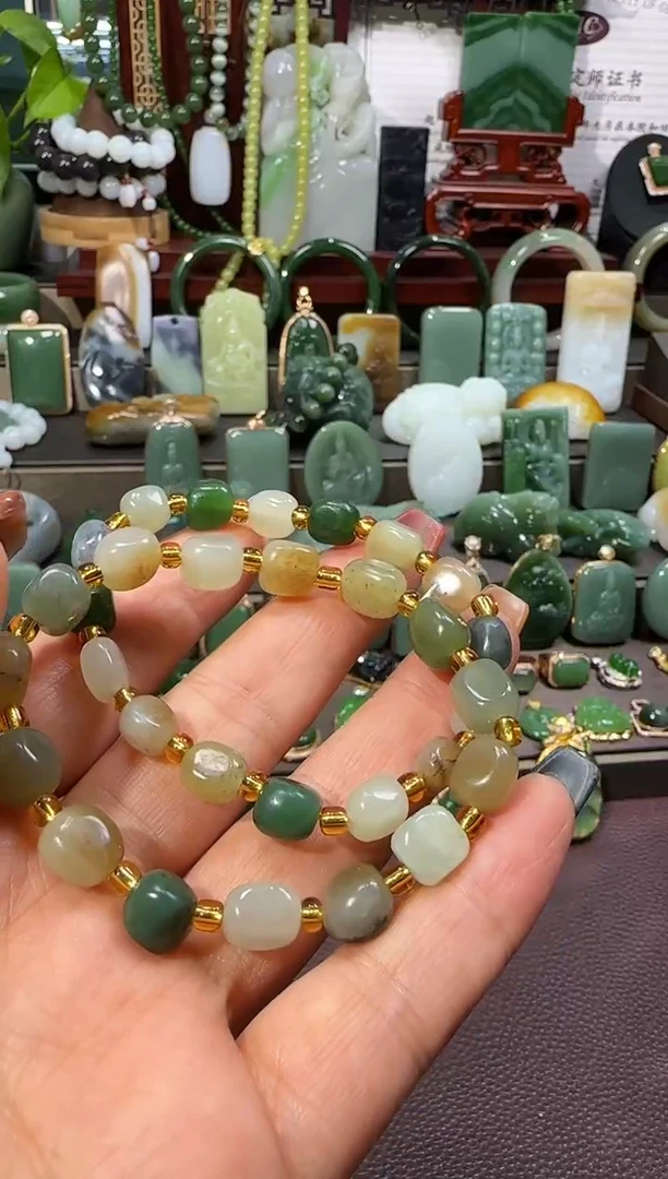 和田玉未镶嵌挂件1【宏钰0716】多样发一