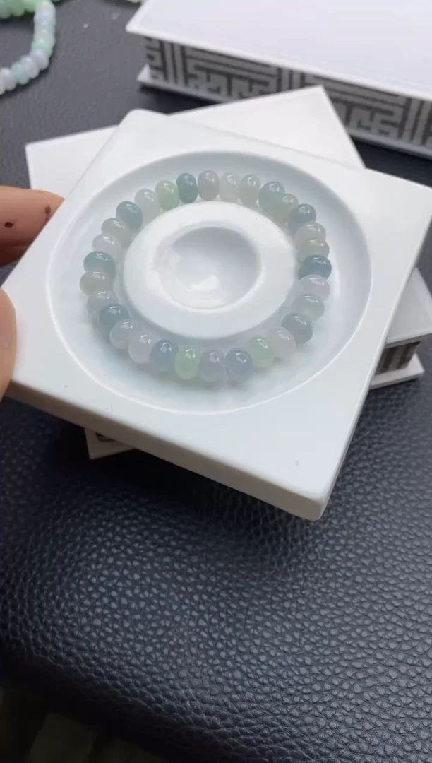 未镶嵌手串翡翠77天然A货翡翠手串