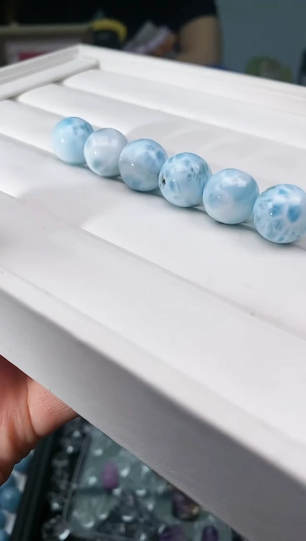 针钠钙石（海纹石）未镶嵌颈饰5a多样性发其一/6.19/14M