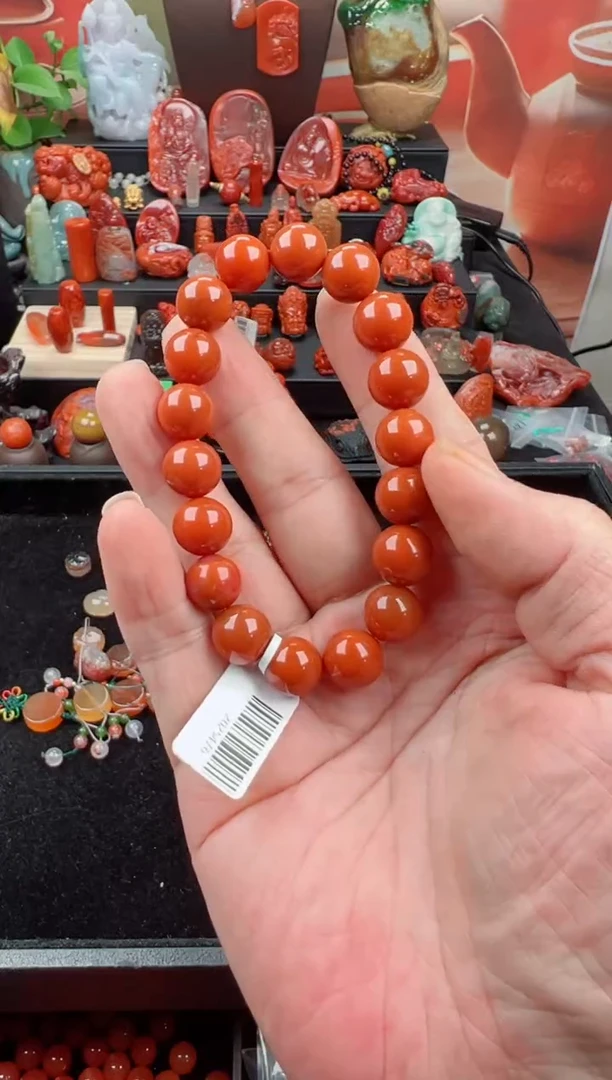 未镶嵌手链南红玛瑙手串（定向vv)