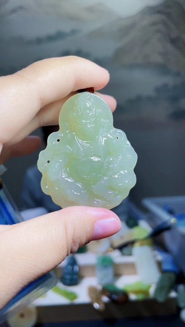 颈饰未镶嵌和田玉1