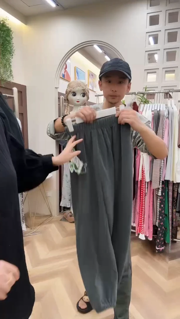 棉绒睡裤90-140斤以下