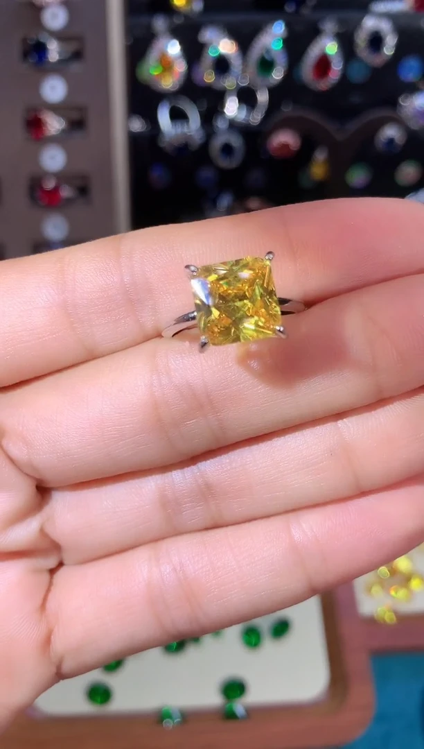 银S925镶嵌颈饰碧玺10白