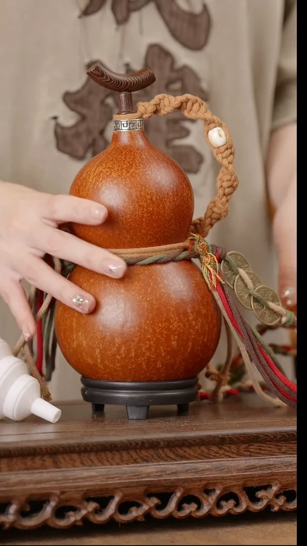 32号精品天然大漆酒葫芦一物一拍~