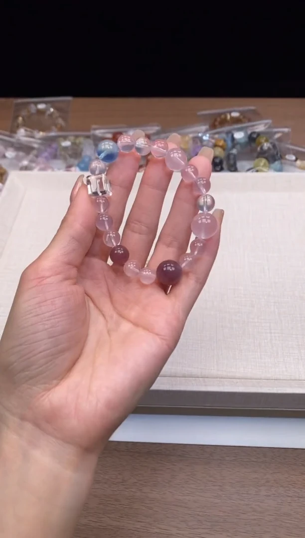 未镶嵌手链水晶万嘉水晶 发一件 序号：178