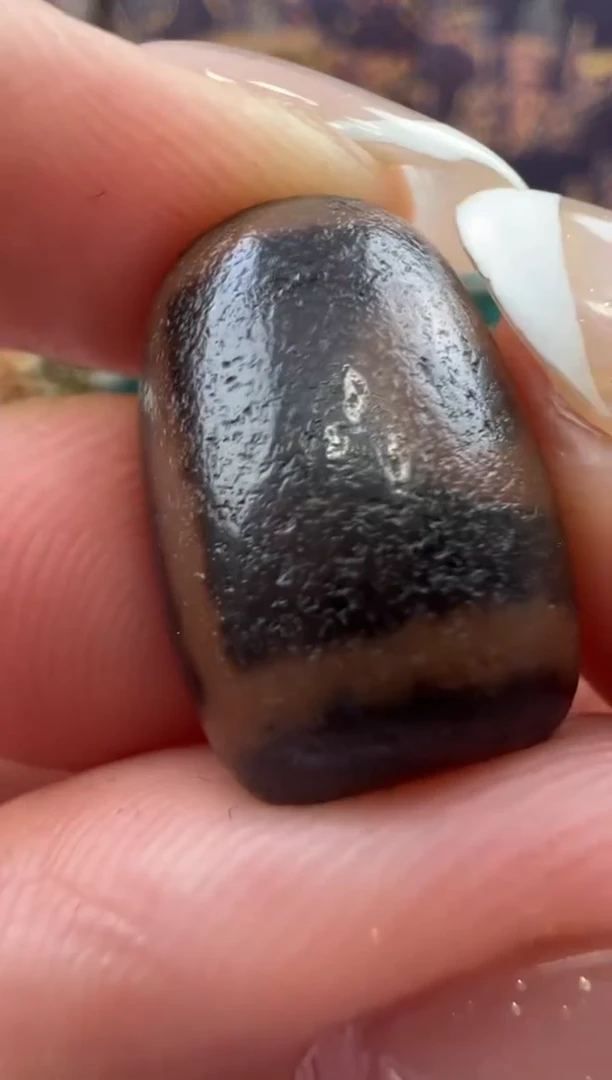 合金颈饰玛瑙/玉髓（覆膜）50.(微瑕)